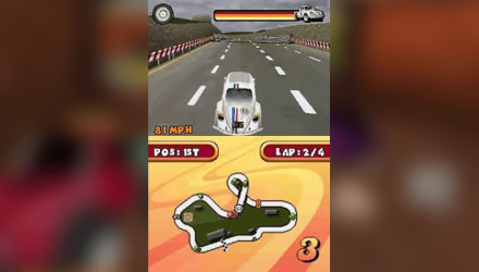 Игра Nintendo DS Herbie Rescue Rally Английская Версия Б/У - Retromagaz, image 3