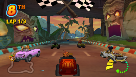 Игра Sony PlayStation Portable Crash Tag Team Racing Английская Версия Б/У - Retromagaz, image 6