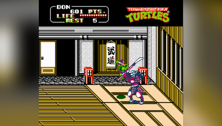 Игра Steepler Famicom Dendy Teenage Mutant Ninja Turtles II: The Arcade Game (TMNT 2) 90х Английская Версия Только Картридж Б/У - Retromagaz, image 5