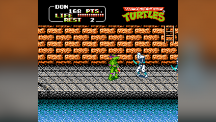 Игра Steepler Famicom Dendy Teenage Mutant Ninja Turtles II: The Arcade Game (TMNT 2) 90х Английская Версия Только Картридж Б/У - Retromagaz, image 4