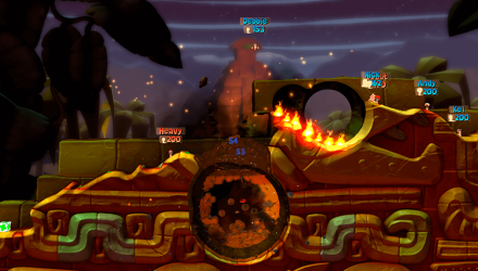 Игра Sony PlayStation 4 Worms Battlegrounds Английская Версия Б/У - Retromagaz, image 2