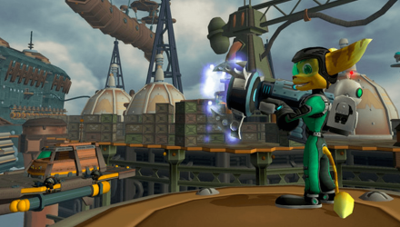 Игра Sony PlayStation 2 Ratchet and Clank 2: Locked and Loaded Europe Английская Версия Б/У - Retromagaz, image 3