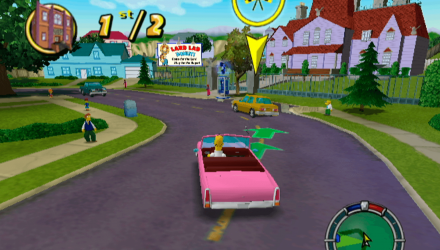 Игра Sony PlayStation 2 The Simpsons Hit & Run Europe Английская Версия Б/У - Retromagaz, image 4