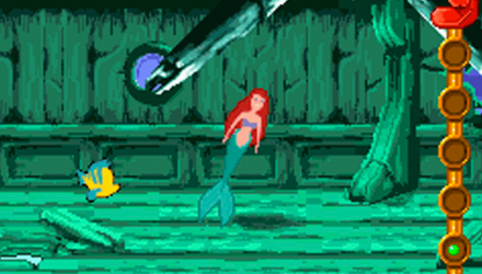 Игра RMC Game Boy Advance Disney's The Little Mermaid: Magic in Two Kingdoms Английская Версия Только Картридж Б/У - Retromagaz, image 6