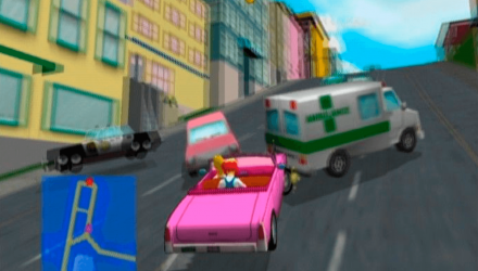 Игра Sony PlayStation 2 The Simpsons: Road Rage Europe Английская Версия Б/У - Retromagaz, image 6