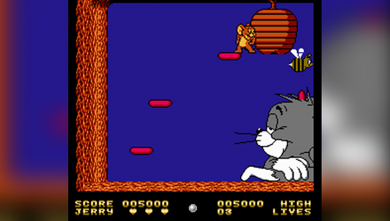 Сборник Игр RMC Famicom Dendy 4 in 1 Tom & Jerry, Silk Worm, Goal 3, Tiny Toon 90х Английская Версия Только Картридж Б/У - Retromagaz, image 1