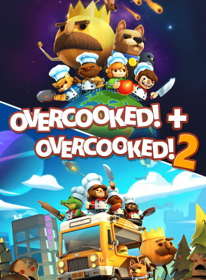 Игра Sony PlayStation 4 Overcooked! + Overcooked! 2 Английская Версия Б/У - Retromagaz