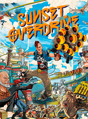 Игра Microsoft Xbox One Sunset Overdrive Английская Версия Б/У