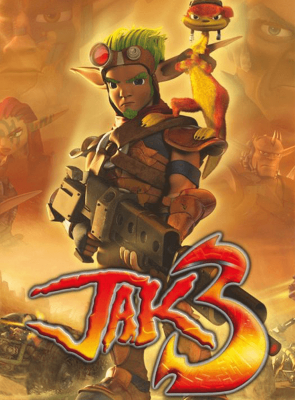 Игра Sony PlayStation 2 Jak 3 Europe Английская Версия Б/У - Retromagaz