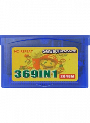 Сборник Игр RMC Game Boy Advance 369 In 1 Английская Версия Cartridge Новый