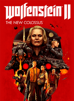 Игра Sony PlayStation 4 Wolfenstein II: The New Colossus Русская Озвучка Б/У