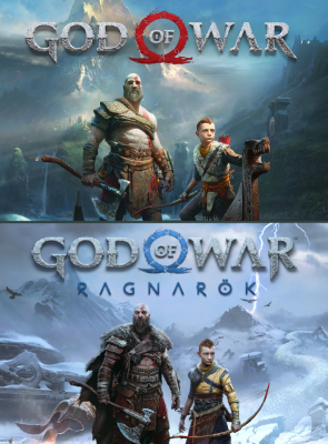 Набор Игра Sony PlayStation 4 God of War Русская Озвучка Б/У  + God of War Ragnarok