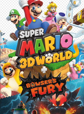 Игра Nintendo Switch Super Mario 3D World + Bowser's Fury SteelBook Edition Русские Субтитры Б/У - Retromagaz