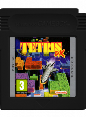 Игра Nintendo Game Boy Color Tetris DX Английская Версия Только Картридж Б/У