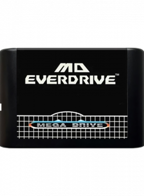 Флэш Картридж Everdrive Mega Drive MD 4Gb 1000 in 1 Standart Free Black Английская Версия Cartridge Новый - Retromagaz