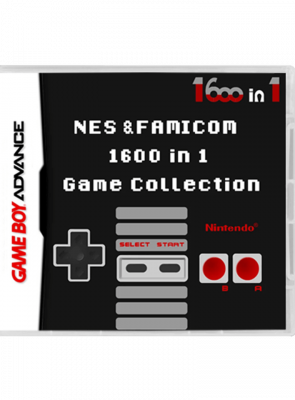 Сборник Игр RMC Game Boy Advance NES Famicom 1600 in 1 Английская Версия Cartridge Новый - Retromagaz