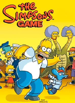 Игра Sony PlayStation 2 The Simpsons Game Europe Английская Версия Б/У - Retromagaz