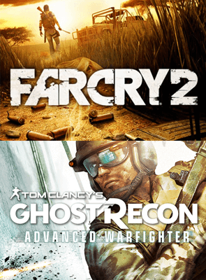 Игра Microsoft Xbox 360 Far Cry 2 + Tom Clancy's Ghost Recon Advanced Warfighter Английская Версия Б/У - Retromagaz