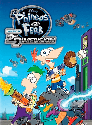 Игра Sony PlayStation 3 Phineas and Ferb: Across the 2nd Dimension Английская Версия Новый - Retromagaz