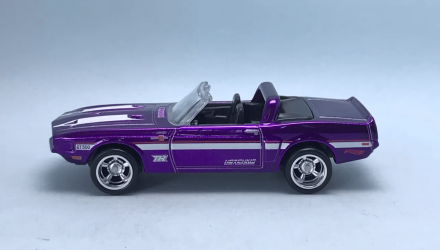 Машинка Базовая Hot Wheels '69 Shelby GT-500 Super Treasure Hunt STH Muscle Mania 1:64 HKL22 Purple - Retromagaz, image 3