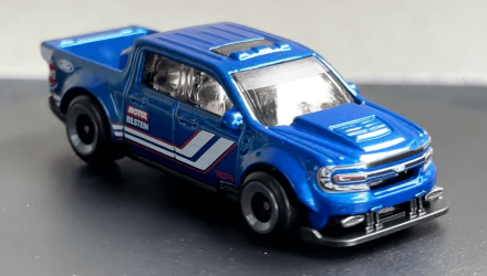 Машинка Базова Hot Wheels '22 Ford Maverick Custom Hot Trucks 1:64 HRY78 Blue - Retromagaz, image 4