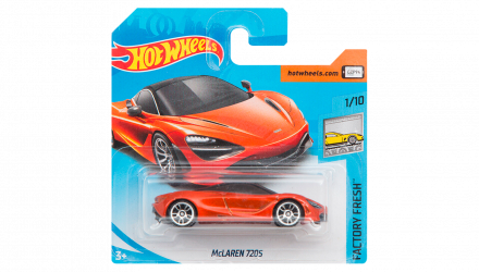 Машинка Базовая Hot Wheels McLaren 720S Factory Fresh 1:64 DTW83 Orange - Retromagaz, image 1