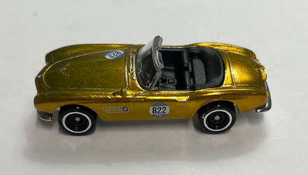 Машинка Базовая Hot Wheels BMW 507 Super Treasure Hunt STH Roadsters 1:64 HTF32 Gold - Retromagaz, image 3