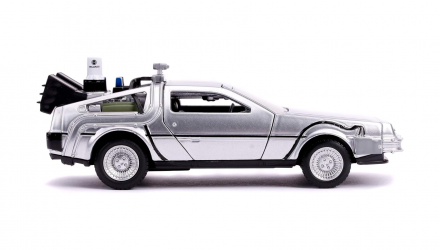 Машинка Jada Delorean DMC-12 Back to the Future 2 Time Machine 1:32 Silver - Retromagaz, image 6