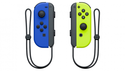 Контроллеры Беспроводной Nintendo Switch Joy-Con Yellow Blue Б/У - Retromagaz, image 1