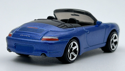 Машинка Велике Місто Matchbox Porsche 911 Carrera Cabriolet Highway 1:64 HLD16 Blue - Retromagaz, image 3