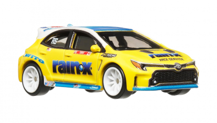 Машинка Premium Hot Wheels 2023 Toyota GR Corolla Slide Street 1:64 HKC82 Yellow - Retromagaz, image 5