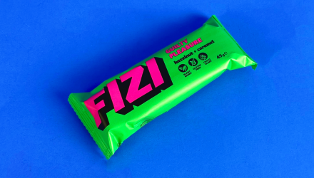 Батончик Fizi Шоколадный Guilty Pleasure Hazelnut & Caramel 45g - Retromagaz, image 1