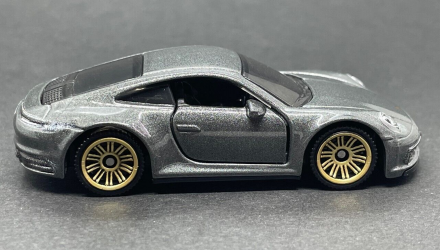 Тематична Машинка Matchbox Porsche 911 Carrera 4S Moving Parts 1:64 FWD28/HLG22 Grey - Retromagaz, image 4