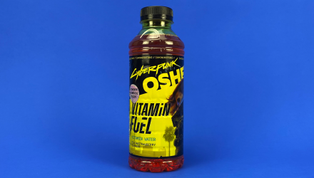 Напій Oshee Cyberpunk Vitamin Fuel Peach & Strawberry 555ml - Retromagaz, image 1