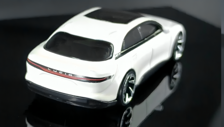 Машинка Базовая Hot Wheels Lucid Air Green Speed 1:64 HCX40 White - Retromagaz, image 3