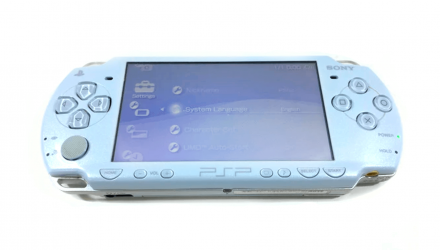 Консоль Sony PlayStation Portable Slim PSP-2ххх Модифицированная 32GB Felicia Blue + 5 Встроенных Игр Б/У - Retromagaz, image 1