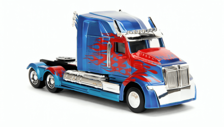 Машинка Jada Freightliner Optimus Prime T5 Transformers 1:32 Blue - Retromagaz, image 3