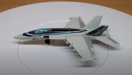 Тематична Машинка Matchbox Boeing F7A-18 Super Hornet Sky Busters 1:64 HVM52 Grey - Retromagaz, image 2