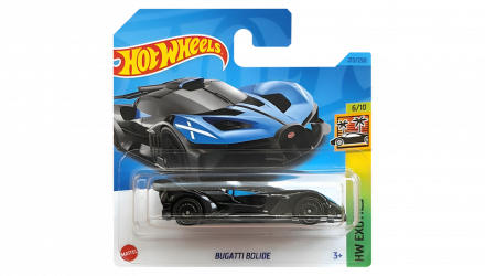 Машинка Базова Hot Wheels Bugatti Bolide Exotics 1:64 HKG64 Black - Retromagaz, image 1