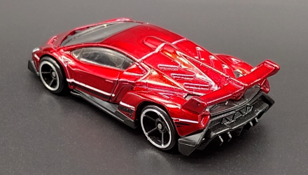 Машинка Базовая Hot Wheels Lamborghini Veneno Workshop 1:64 CFH84 Dark Red - Retromagaz, image 3