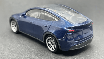 Машинка Велике Місто Matchbox Tesla Model Y Metro 1:64 HVN74 Blue - Retromagaz, image 2