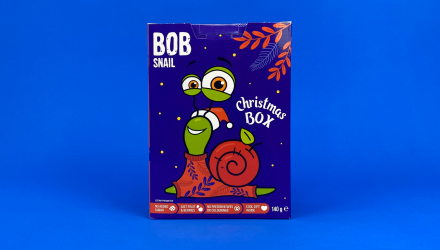 Конфеты Натуральные Bob Snail Christmas Box 140g - Retromagaz, image 1