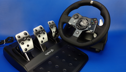 Набор Руль Проводной Logitech Xbox Series G920 Black Новый  + Рычаг Переключения Передач PlayStation 4 5 Xbox Driving Force Shifter - Retromagaz, image 3