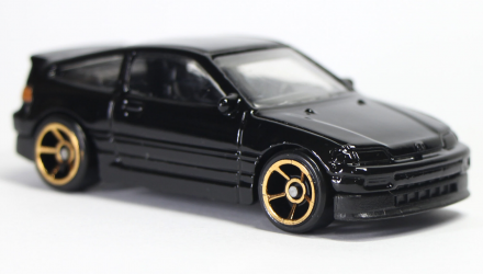 Машинка Базовая Hot Wheels '88 Honda CR-X Nightburnerz 1:64 FYF80 Black - Retromagaz, image 2