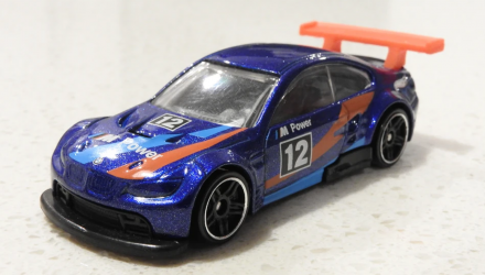 Тематическая Машинка Hot Wheels BMW M3 GT2 BMW 1:64 DJM84 Blue - Retromagaz, image 2