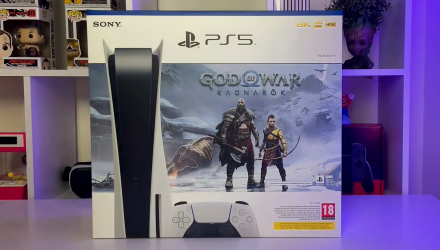 Набор Консоль Sony PlayStation 5 Blu-ray 825GB White Новый + Геймпад Беспроводной DualSense + Игра Mortal Kombat 1 Русские Субтитры - Retromagaz, image 1