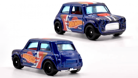 Машинка Базова Hot Wheels Morris Mini Race Team 1:64 FYC54 Blue - Retromagaz, image 3