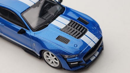 Машинка Premium MINI GT Shelby GT500 1:64 Blue - Retromagaz, image 4