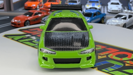 Тематична Машинка Hot Wheels 1995 Mitsubishi Eclipse Brian O'Conner Fast & Furious 1:64 JBY29 Green - Retromagaz, image 5