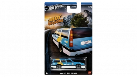 Тематическая Машинка Hot Wheels Volvo 850 Estate Hot Wagons 1:64 HWR56/HRR86 Blue - Retromagaz, image 1